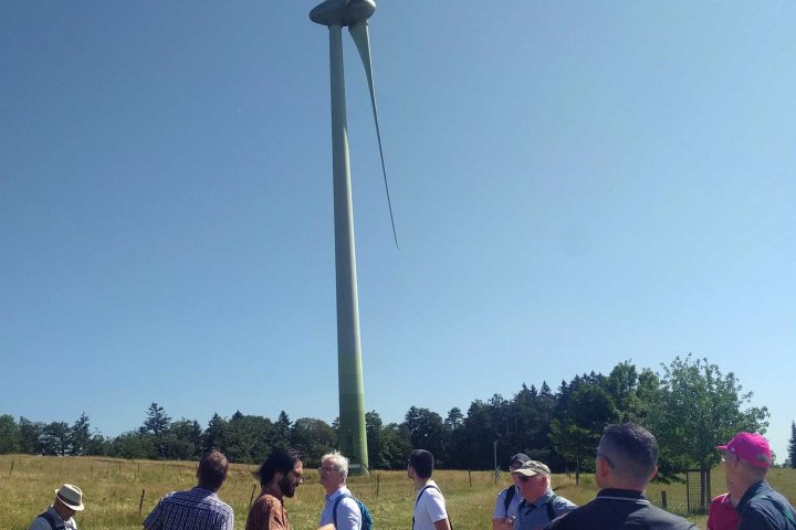 Grosses Interesse an der Turbine