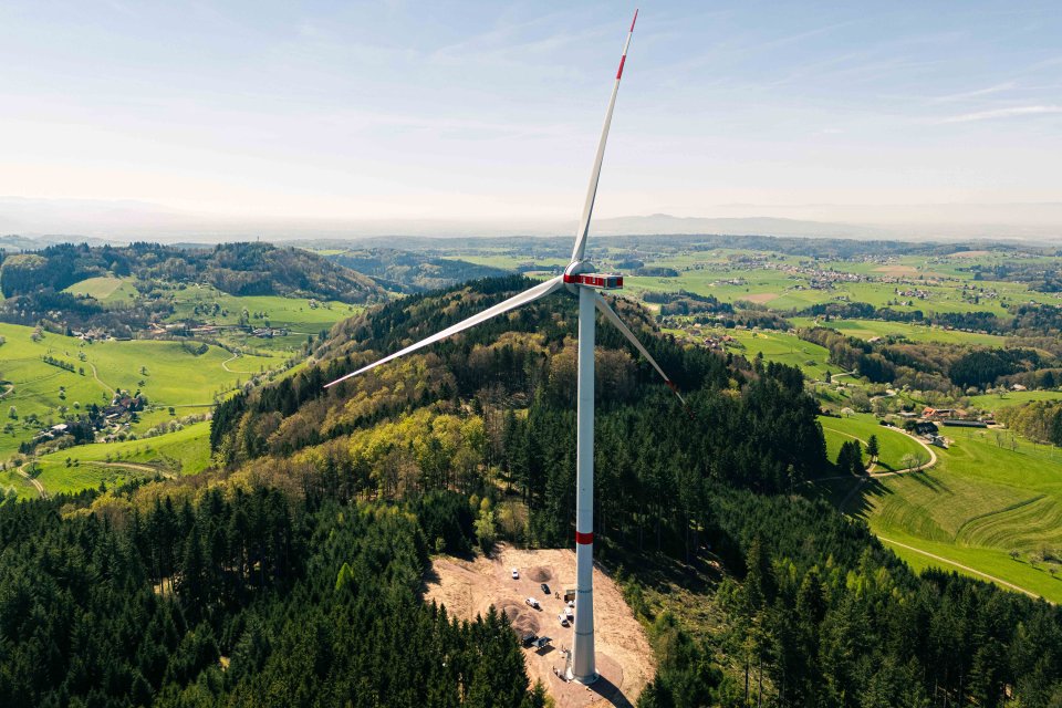 Zweites Windrad im S&uuml;dschwarzwald am Netz