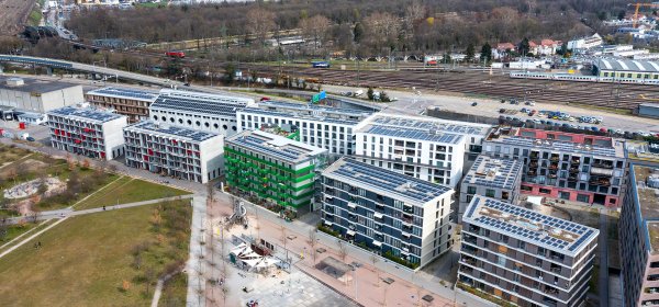 Quartier Erlenmatt Ost, B&acirc;le