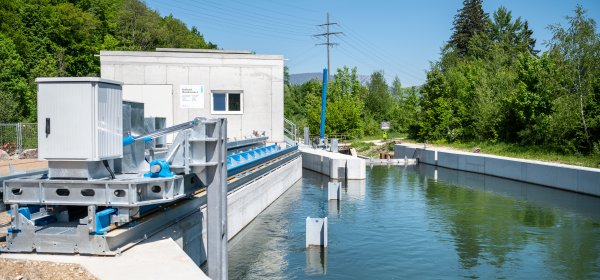 Centrale hydro&eacute;lectrique &agrave; Gerlafingen
